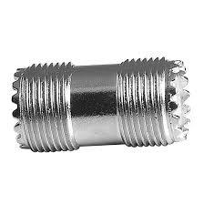 PL-258 Double Female Adapter for PL-259 Connectors