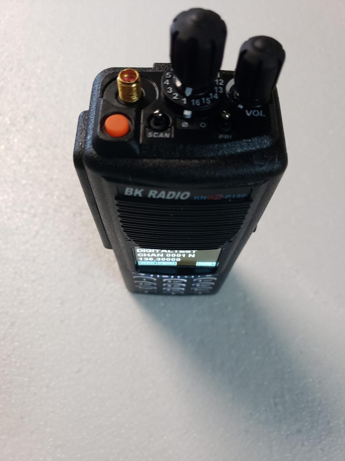 KNG2 P150CMD VHF 136-174 Mhz, 6 Watts, Digital Portable Radio w/Command Functions