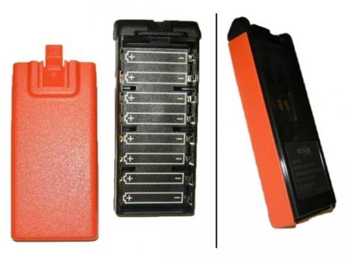 KAA0120 “AA” Clam Shell Battery Case Orange KNG Portables