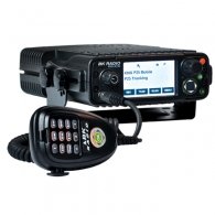 BK mobile radio with speaker microphone