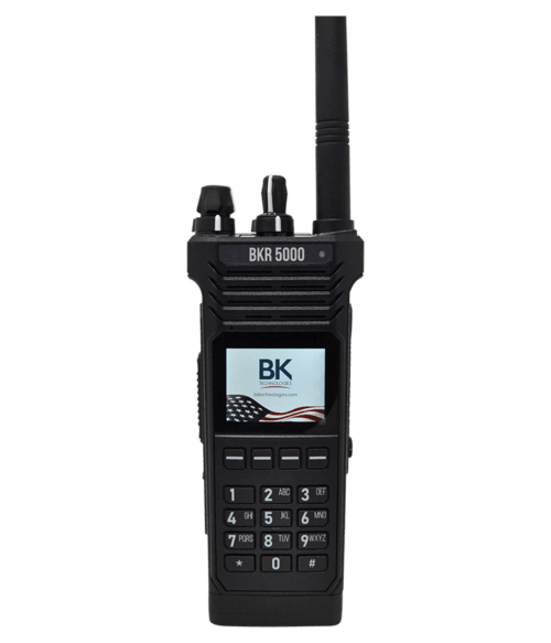 Black BK portable radio