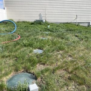 Septic inspection access point