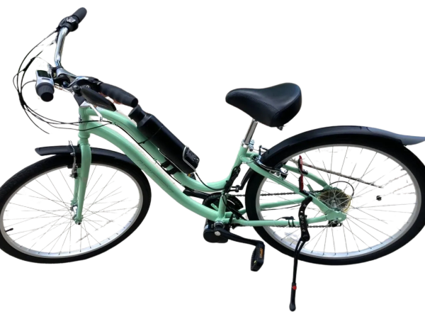Demo HUFFY Step-Thru Cruiser w/ 36V/350W Mid Drive Motor & Torque Sensor