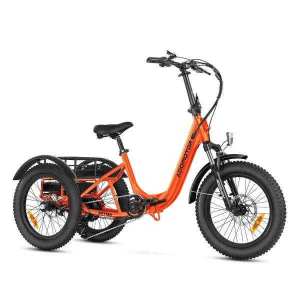 Affordable Citytan M-315 Folding E-Trike 48V/500W