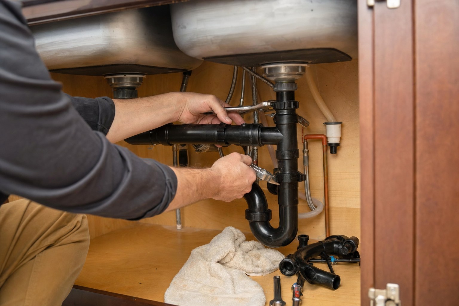 Fixture repairs and practical upgrades.
