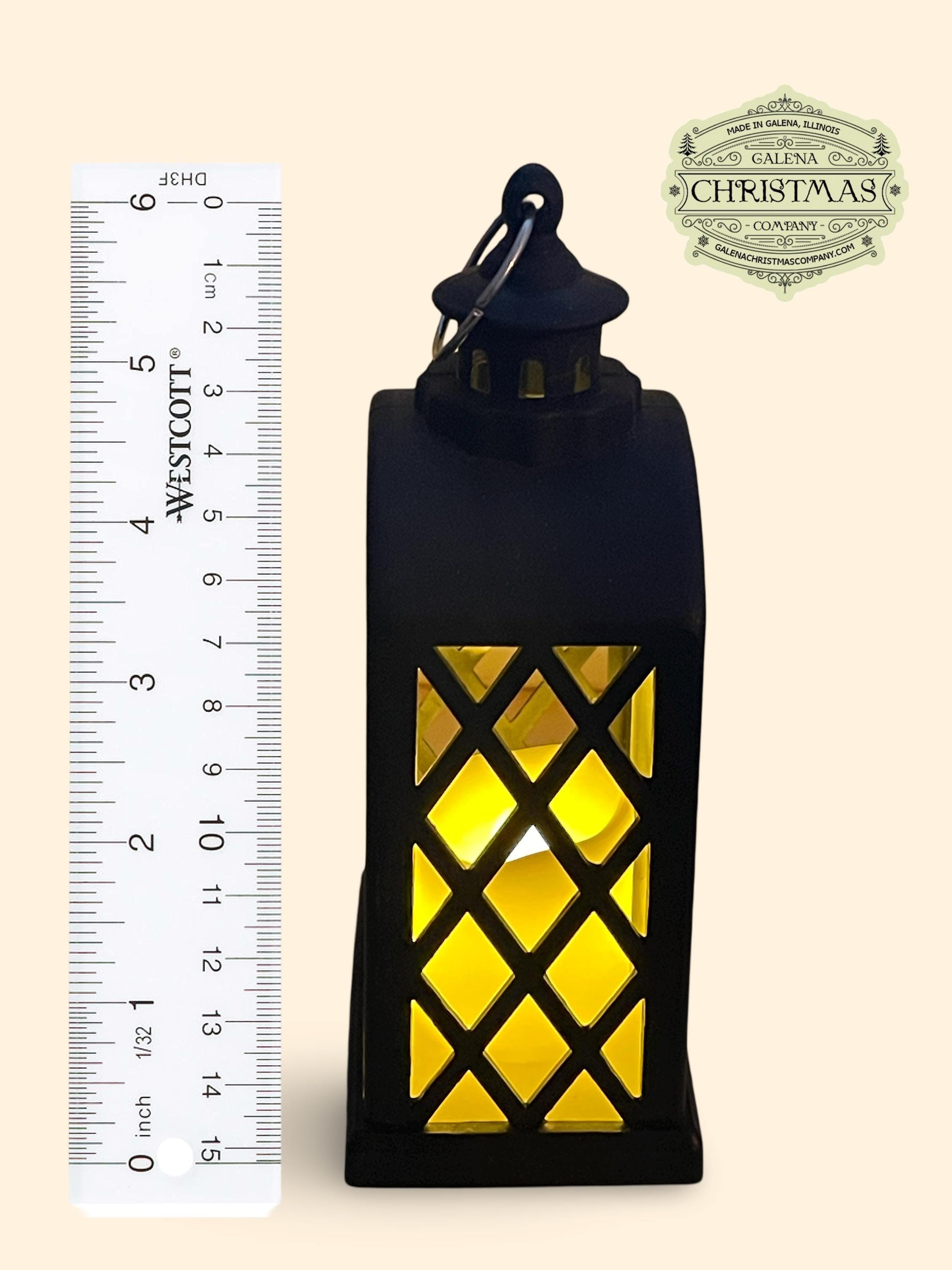 Vintage Style Merry Halloween Lantern LED Holiday Accent Lamp 6-inch / HAL/001, view 3
