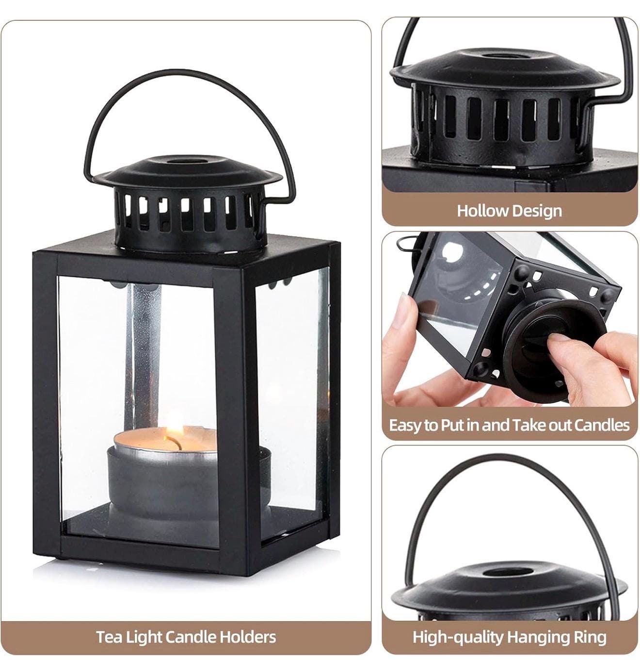 Vintage Style Merry Halloween Lantern LED Holiday Accent Lamp 4-inch / HAL/0126, view 5