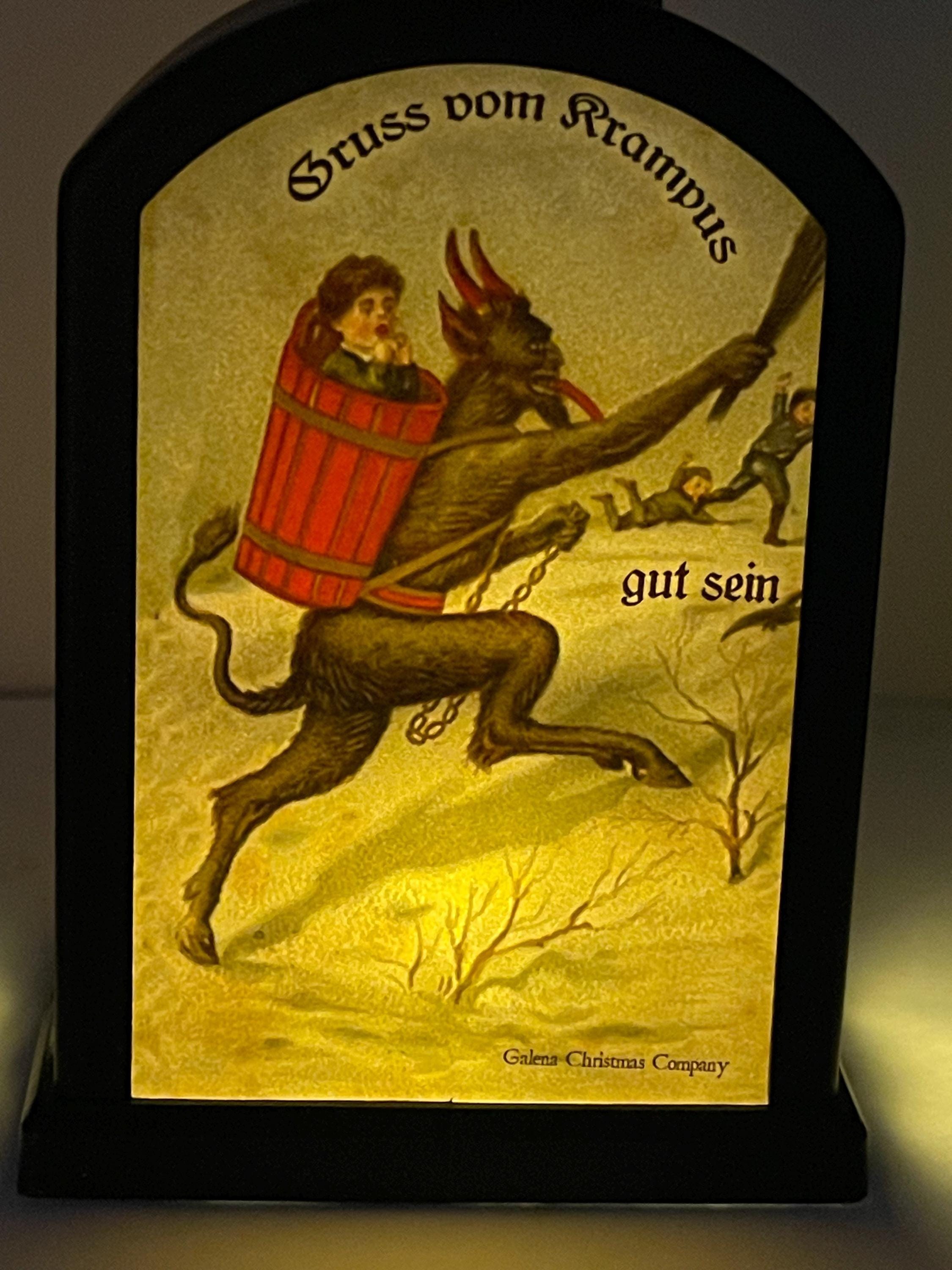 Krampus Lantern LED Holiday Accent Lamp 6-inch / KRA24/003, view 4
