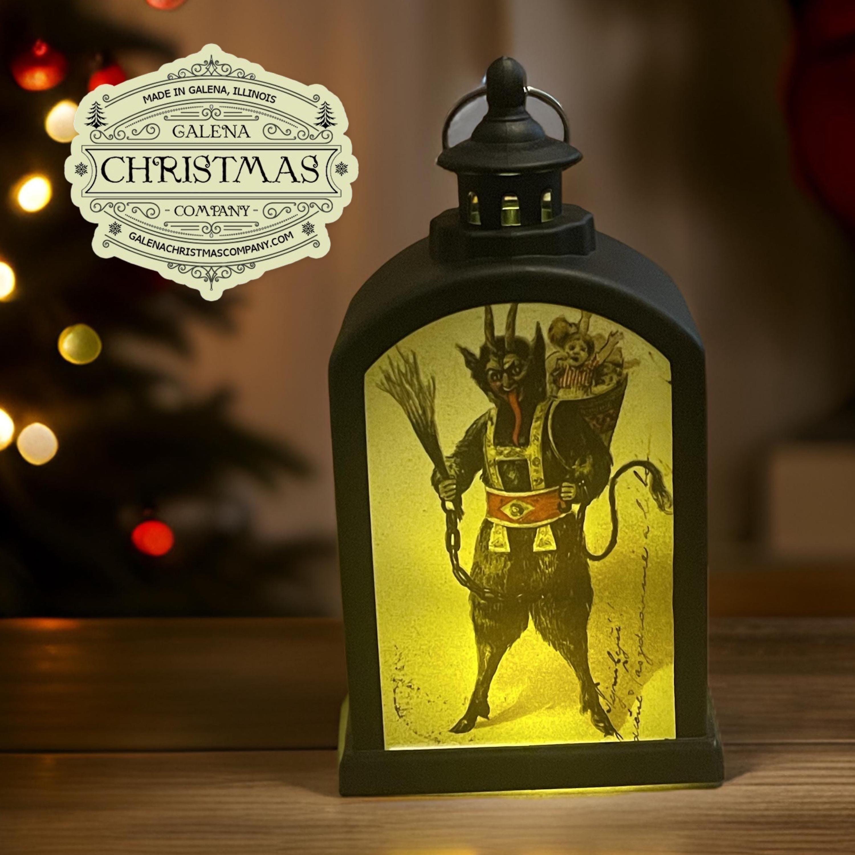 Krampus Lantern LED Holiday Accent Lamp 6-inch / KRA24/004