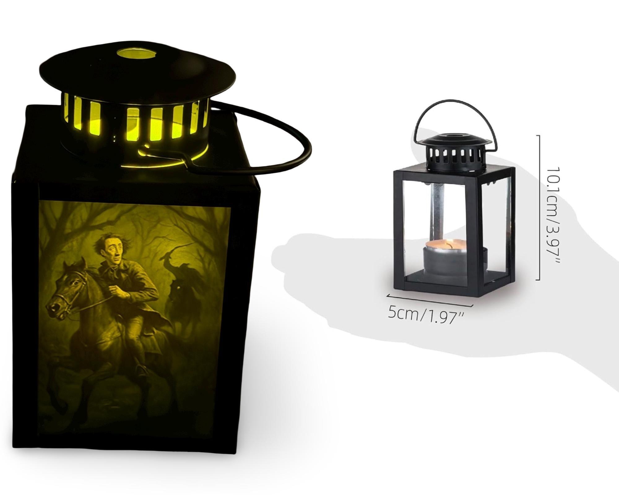 Sleepy Hollow LED Lantern: Headless Horseman & Ichabod Crane, view 5
