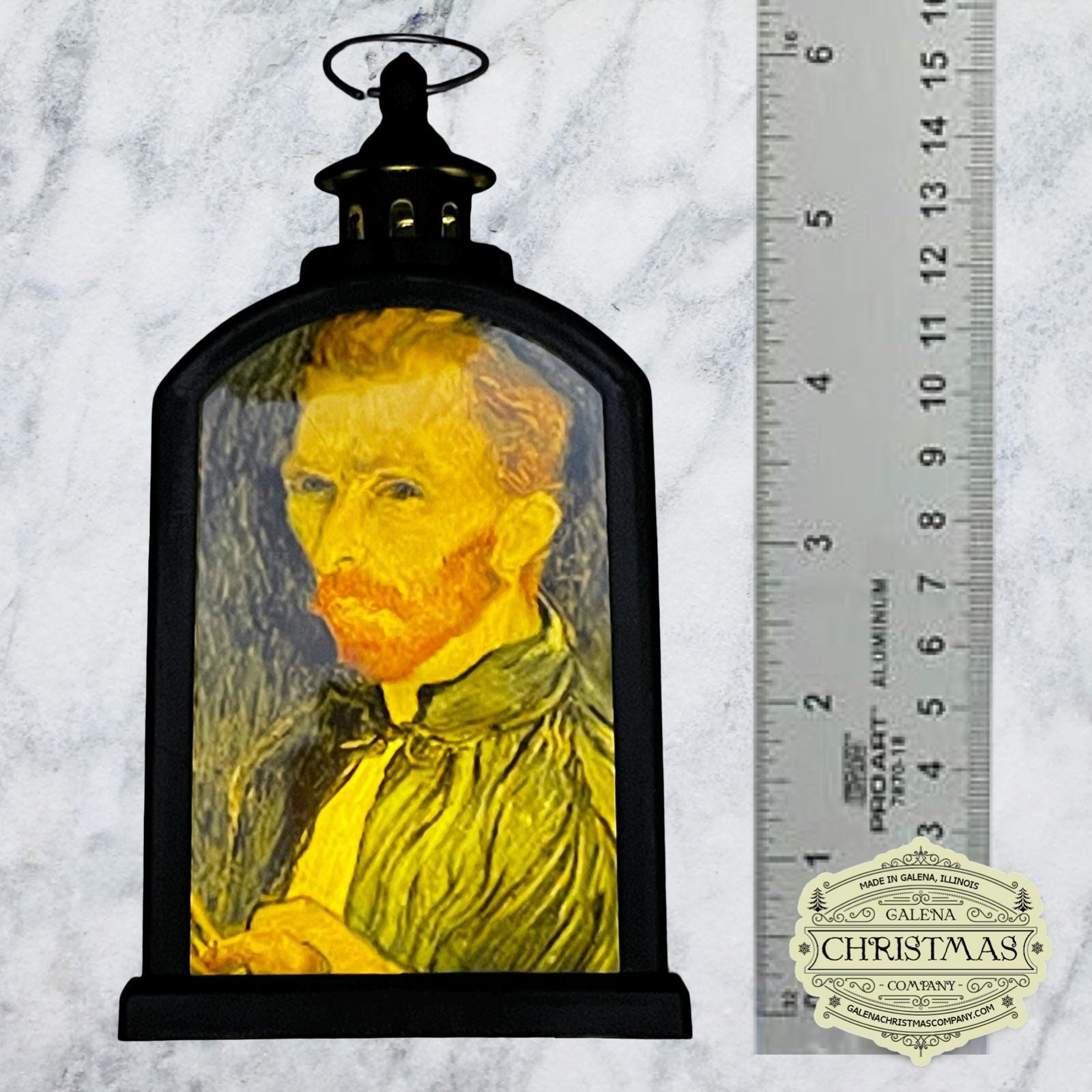 Vincent van Gogh Accent Lantern – Café Terrace at Night Double-Sided LED Lantern/ VV25/001, view 3