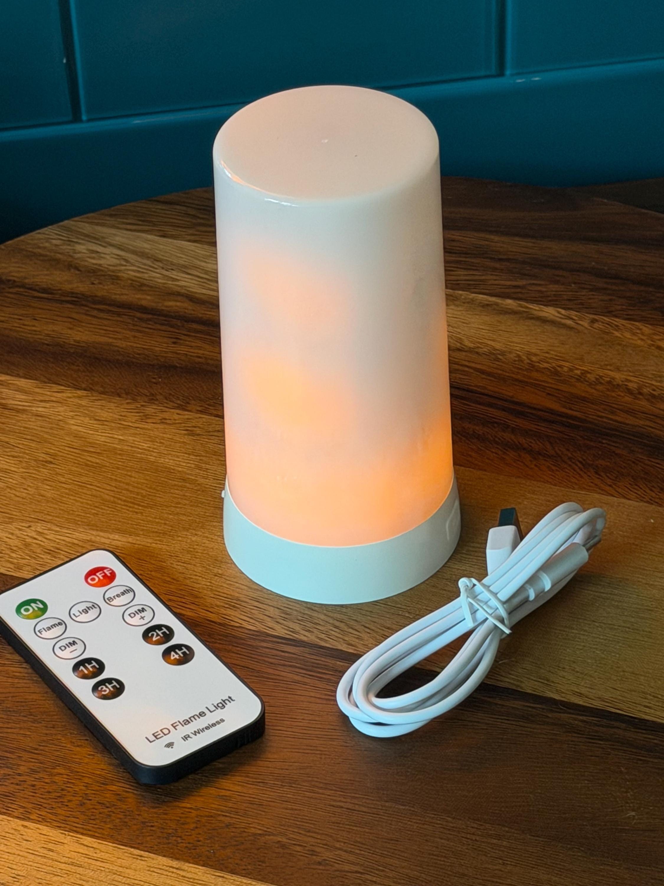 Limited Edition Krampus / St. Nicholas / Santa Multi Mode Rechargeable LED Flame Lantern Remote Control 0026SH, view 9