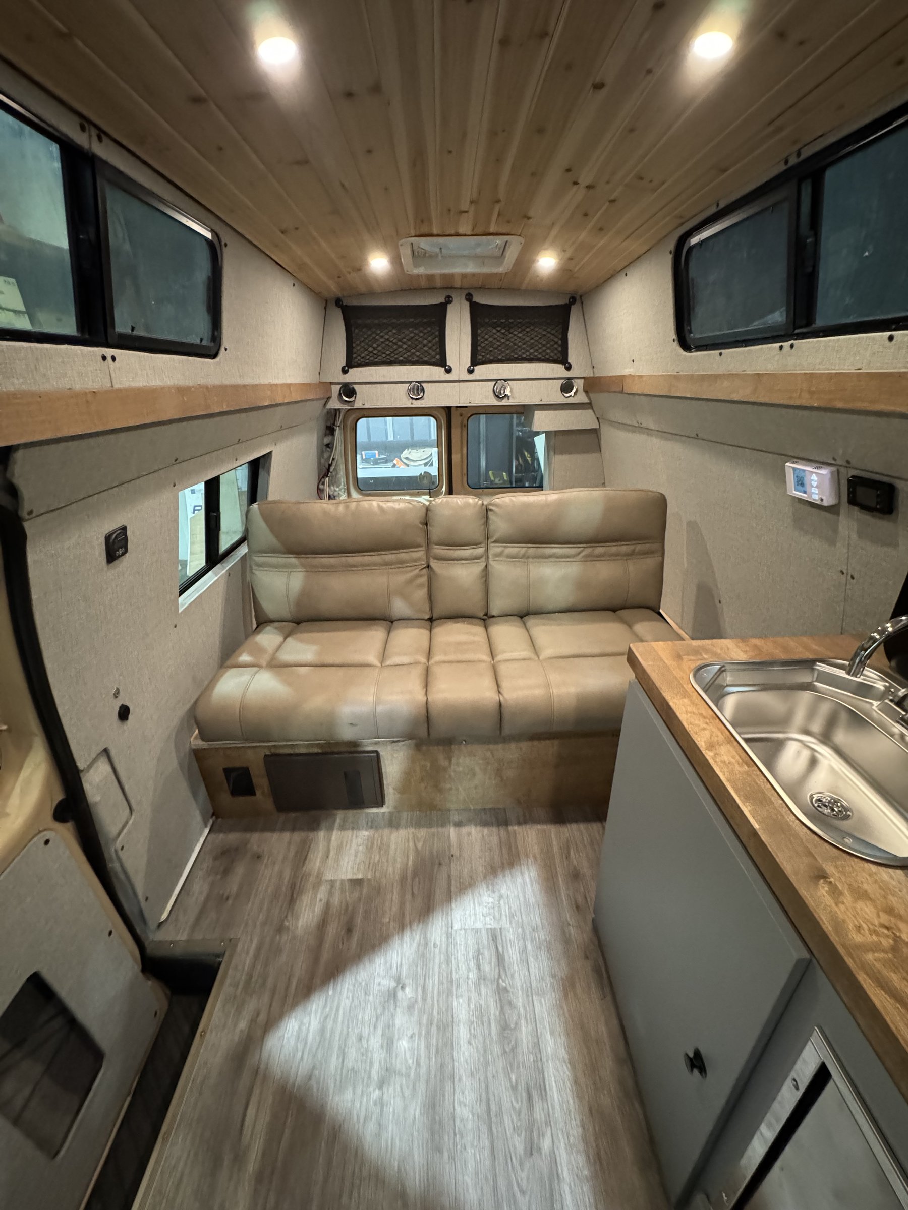 Custom camper build project photo