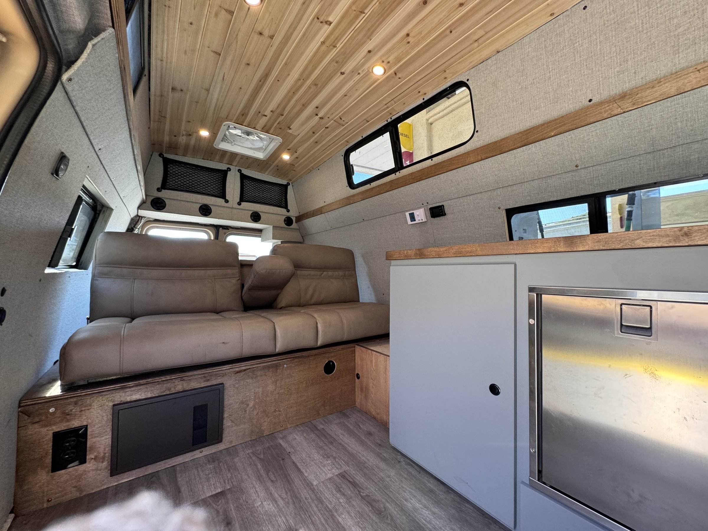 Custom camper build project photo