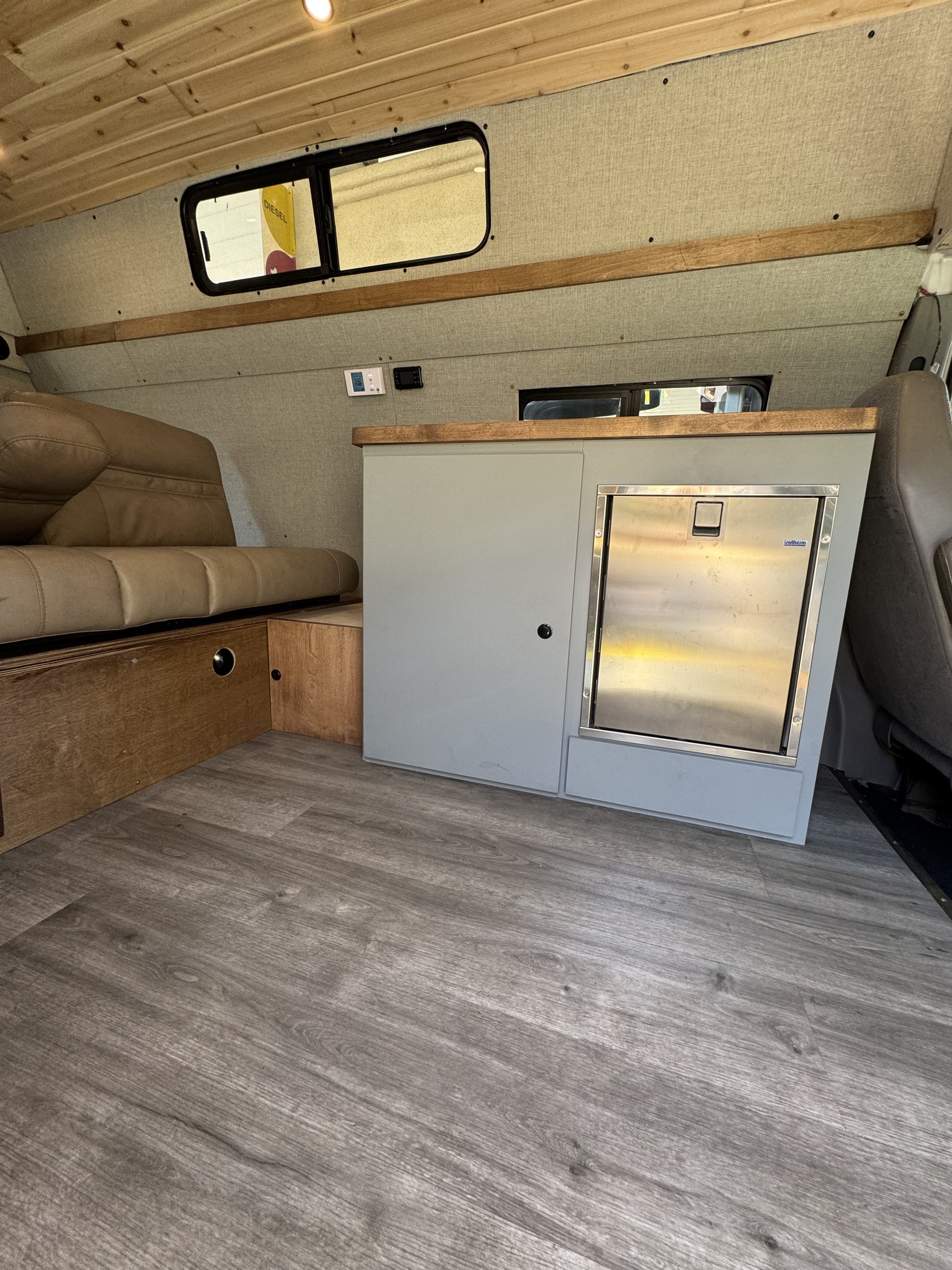 Custom camper build project photo