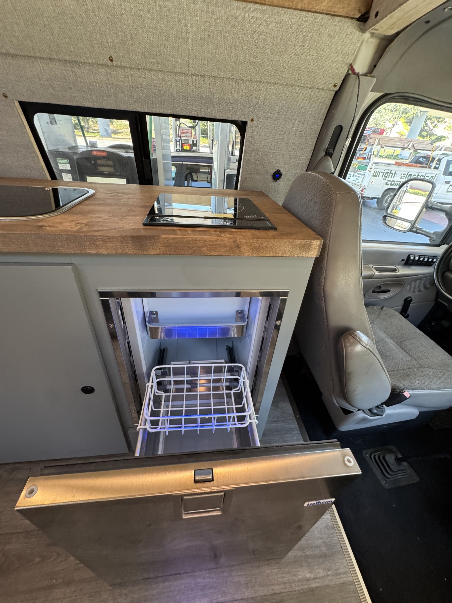 Custom camper build project photo