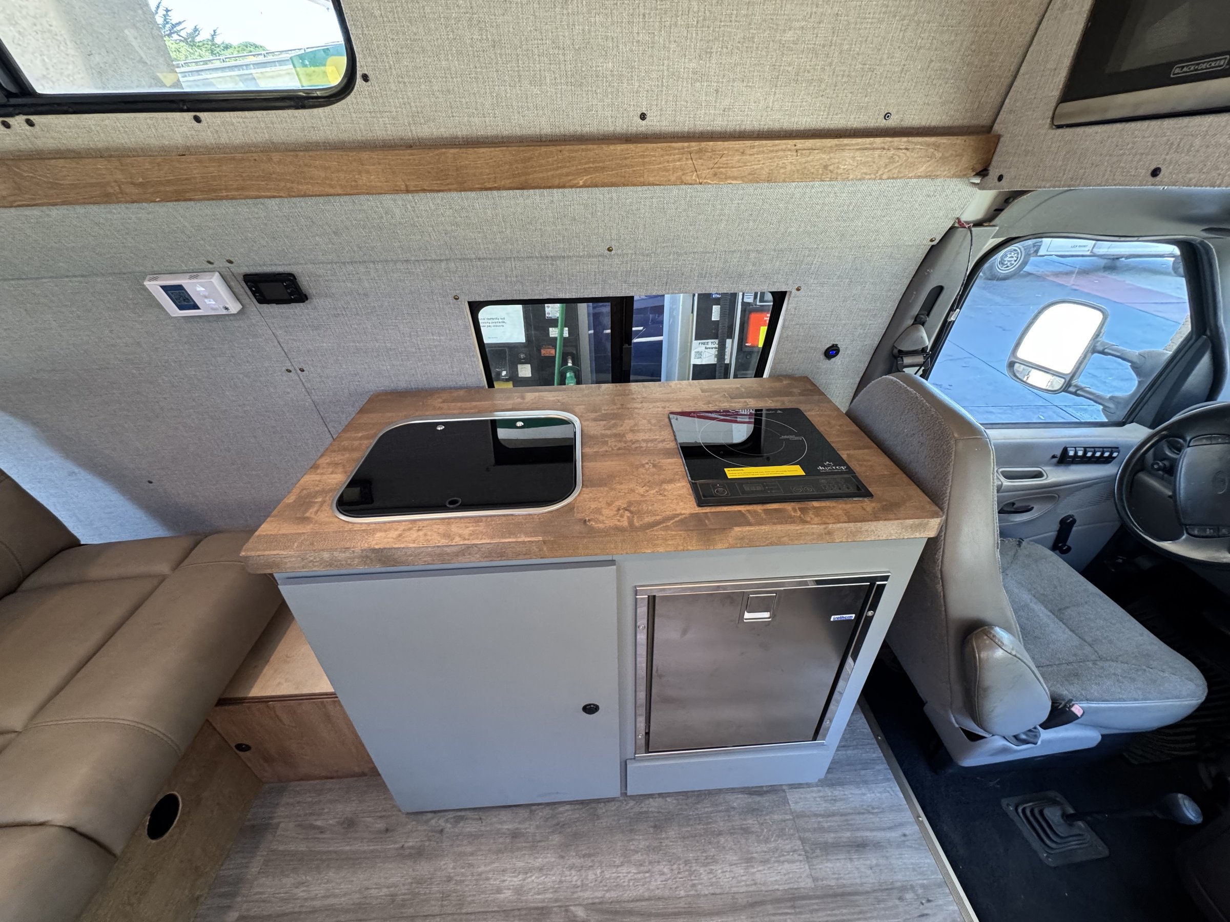 Custom camper build project photo