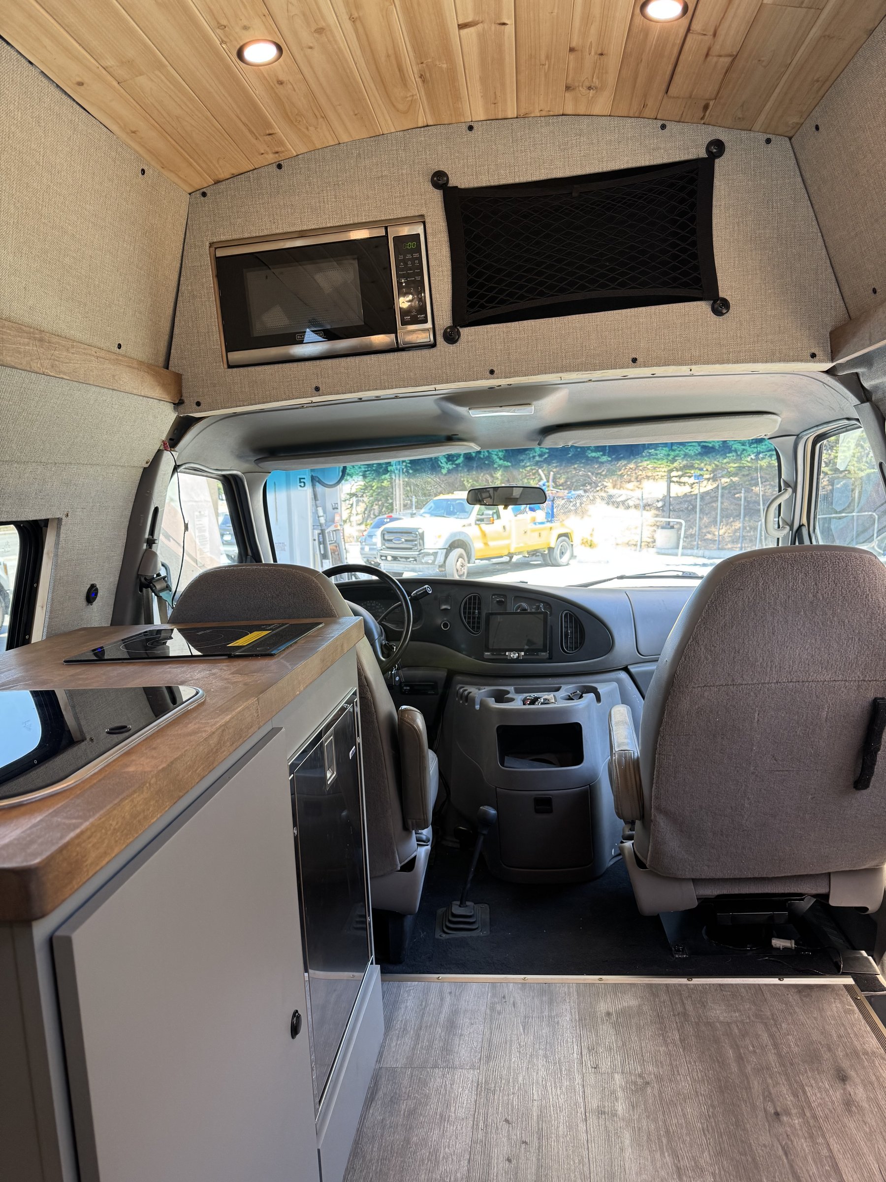 Custom camper build project photo