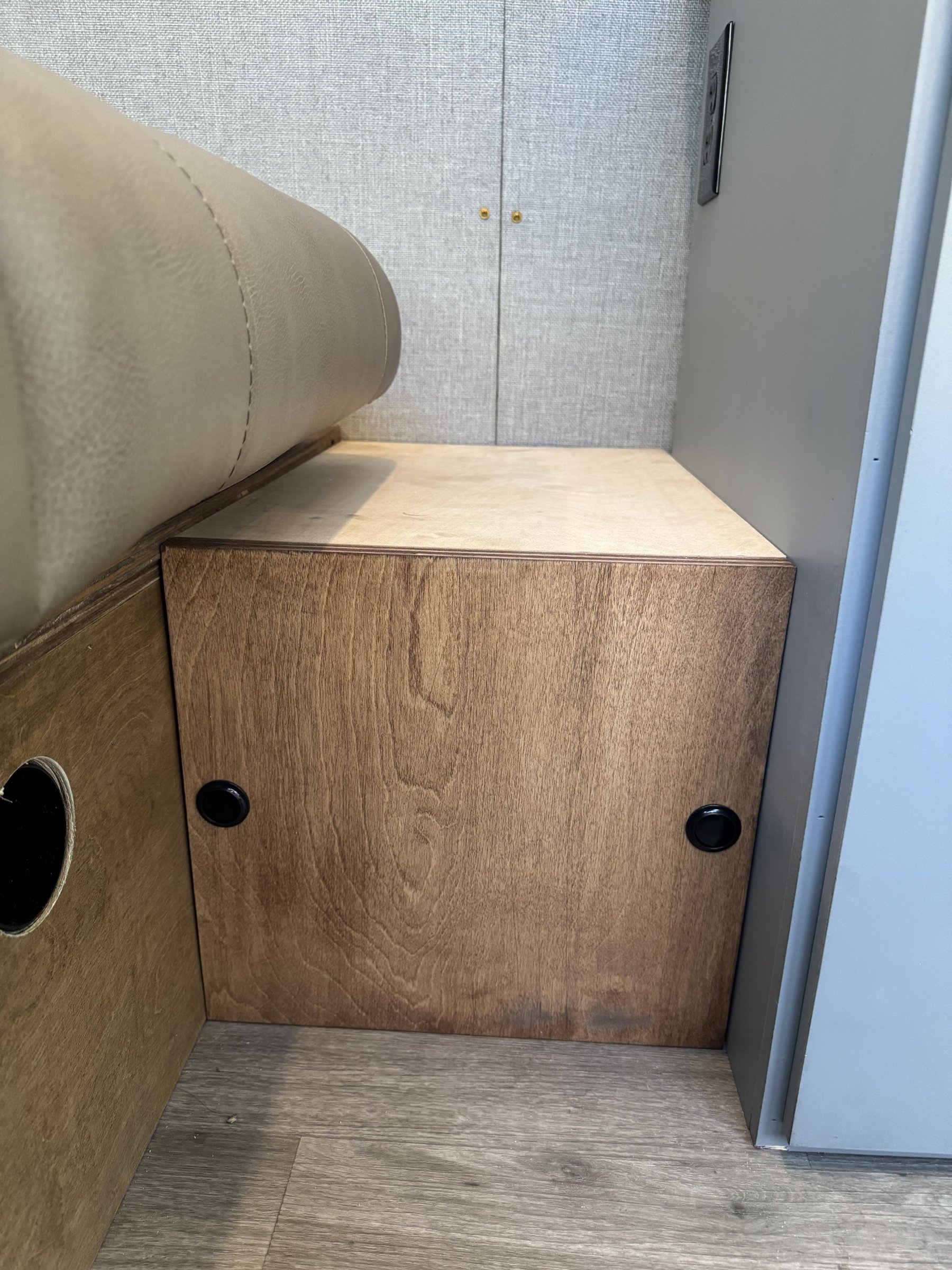 Custom camper build project photo