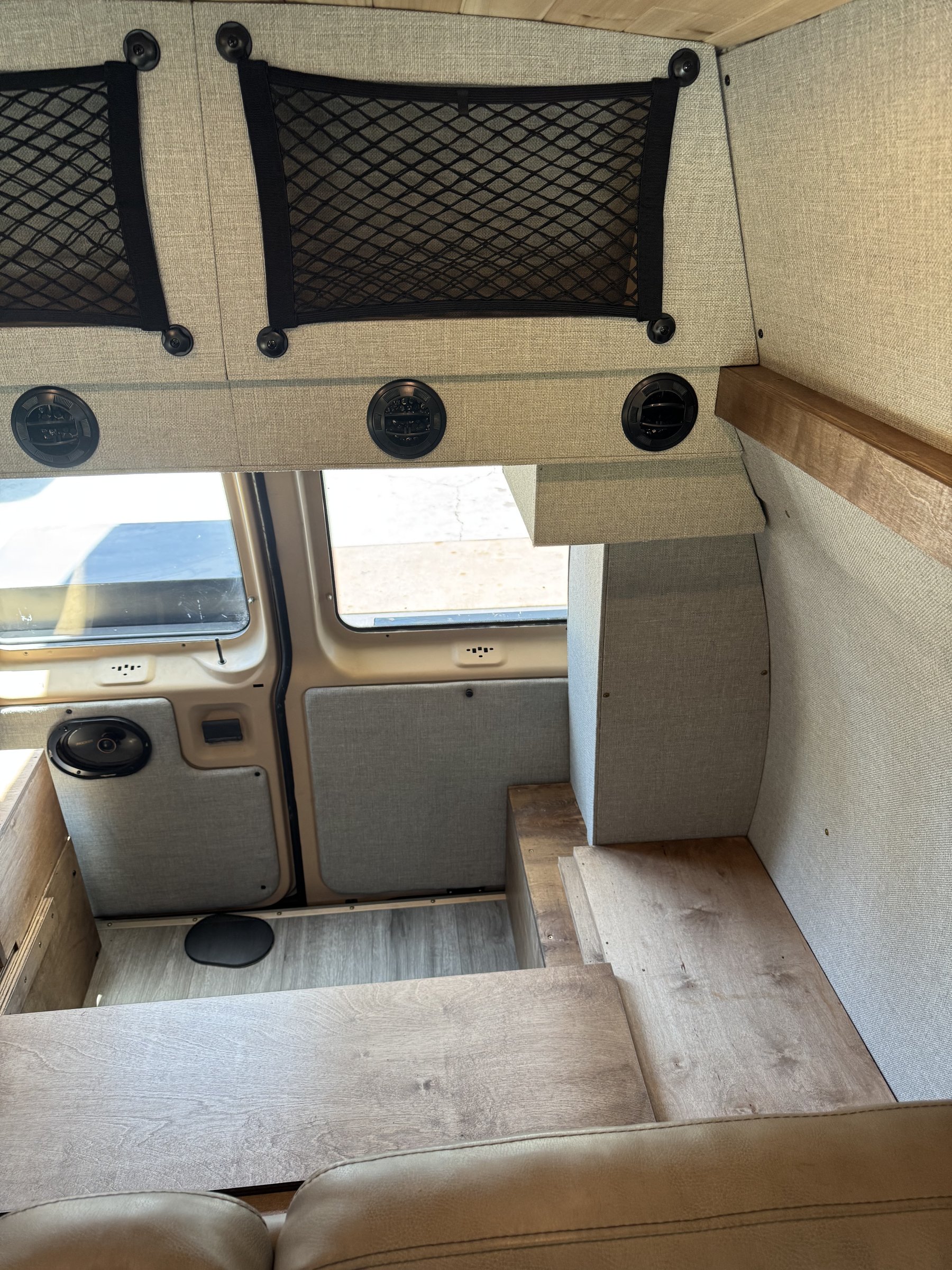 Custom camper build project photo