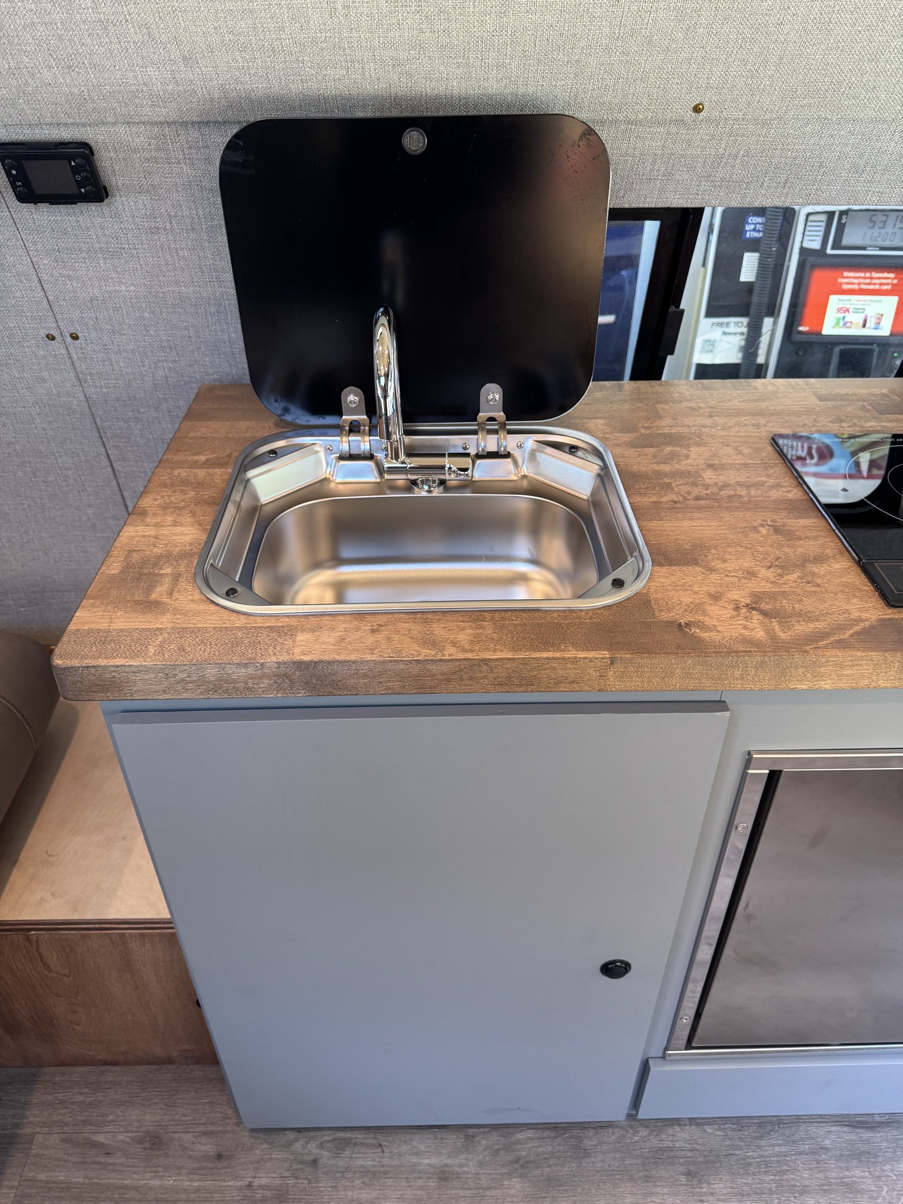 Custom camper build project photo