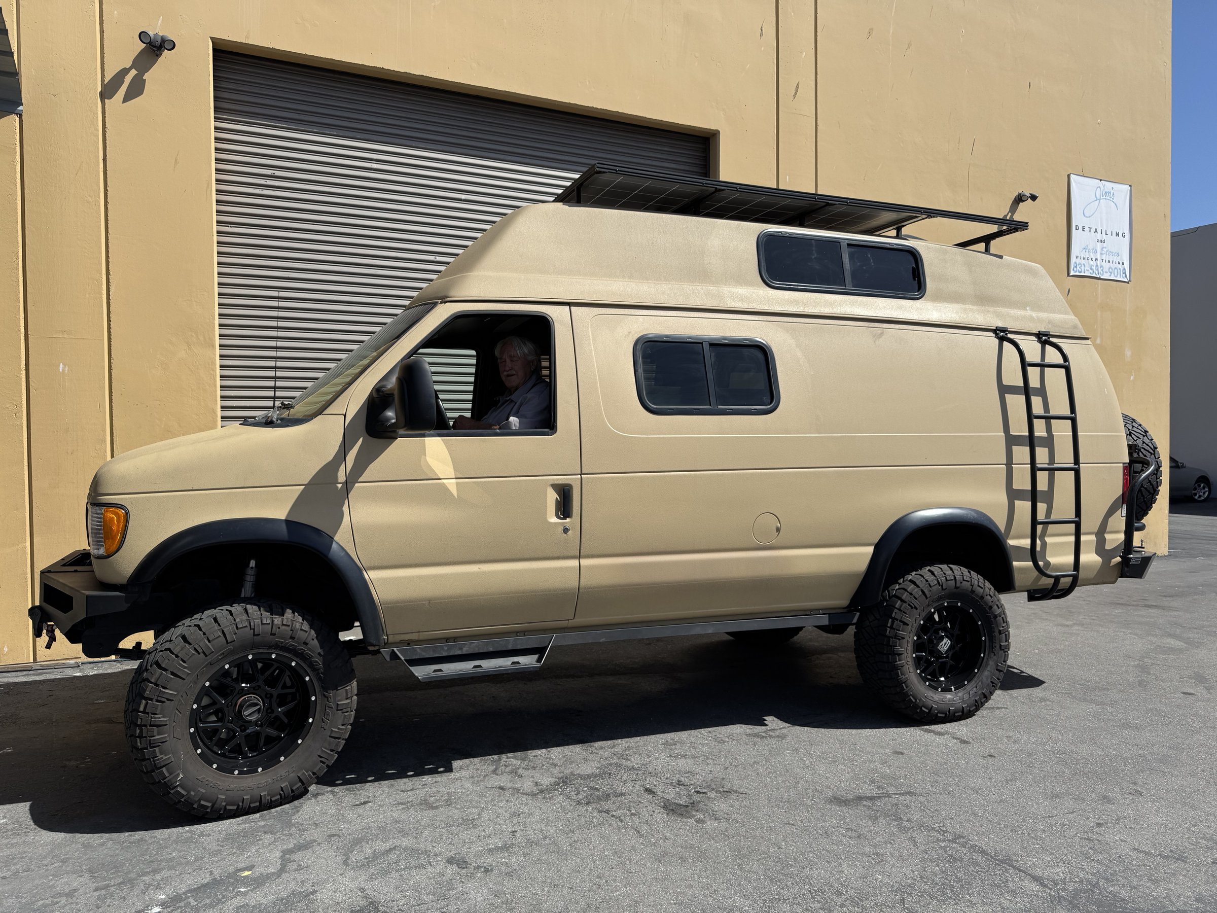 Custom camper build project photo