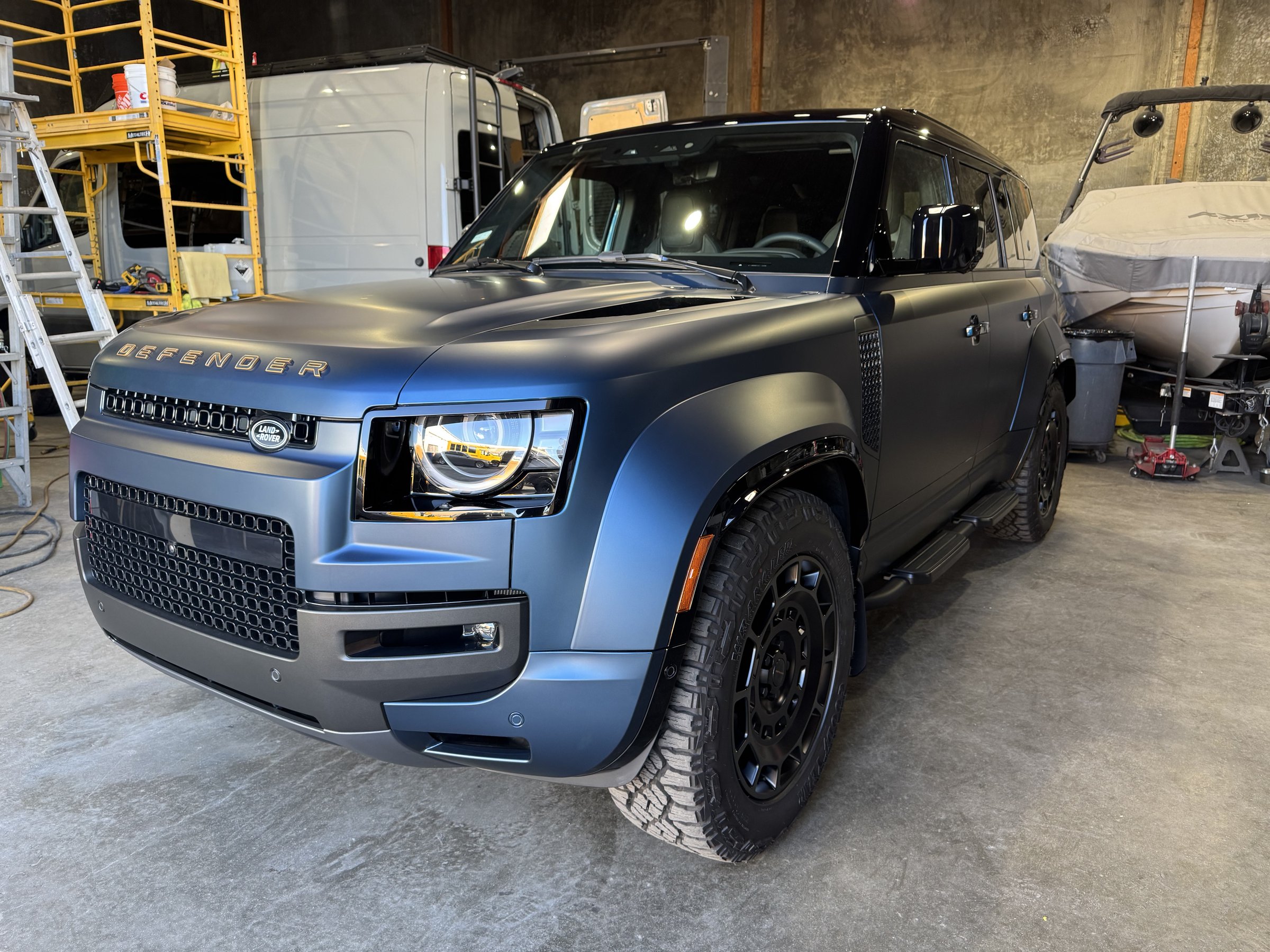 4x4 van and Defender build project photo