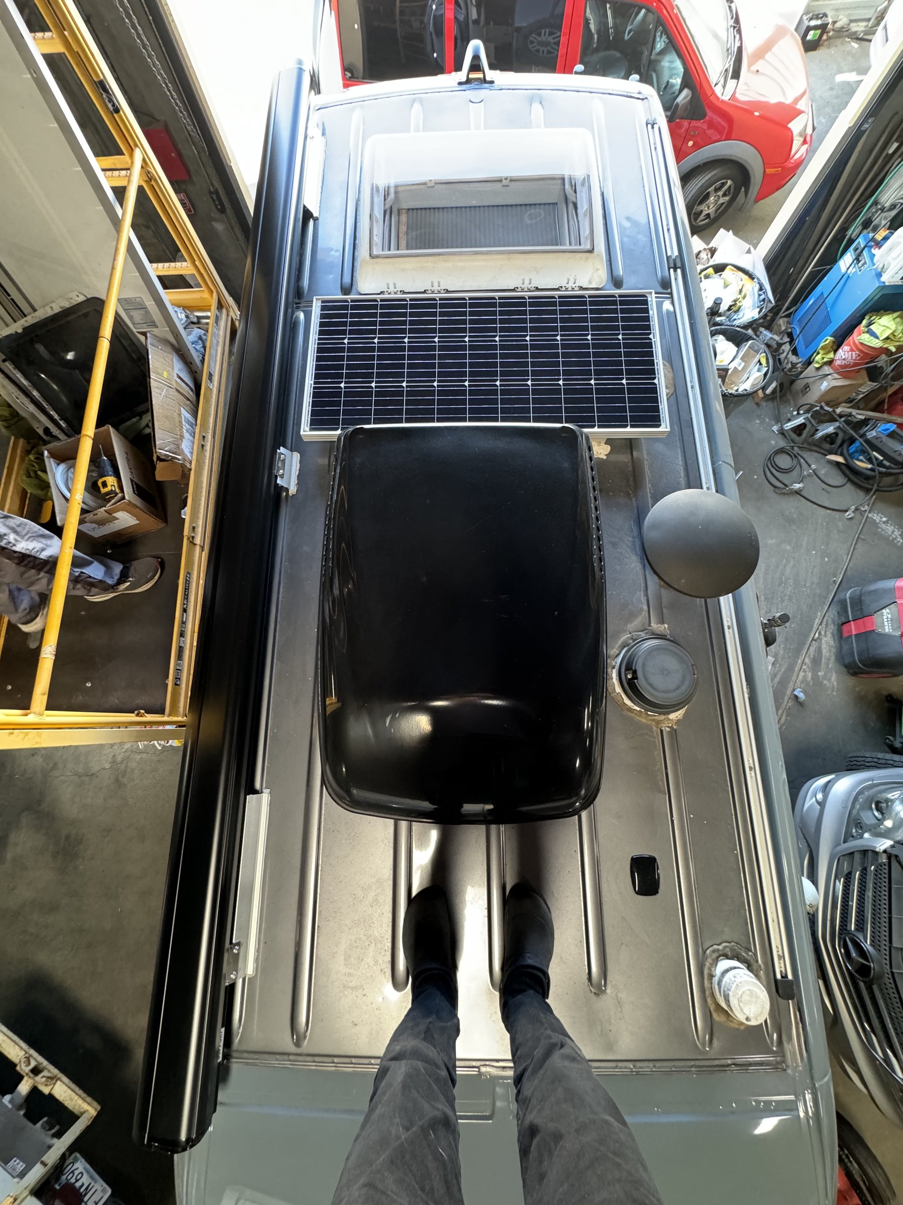 Sprinter adventure van project photo