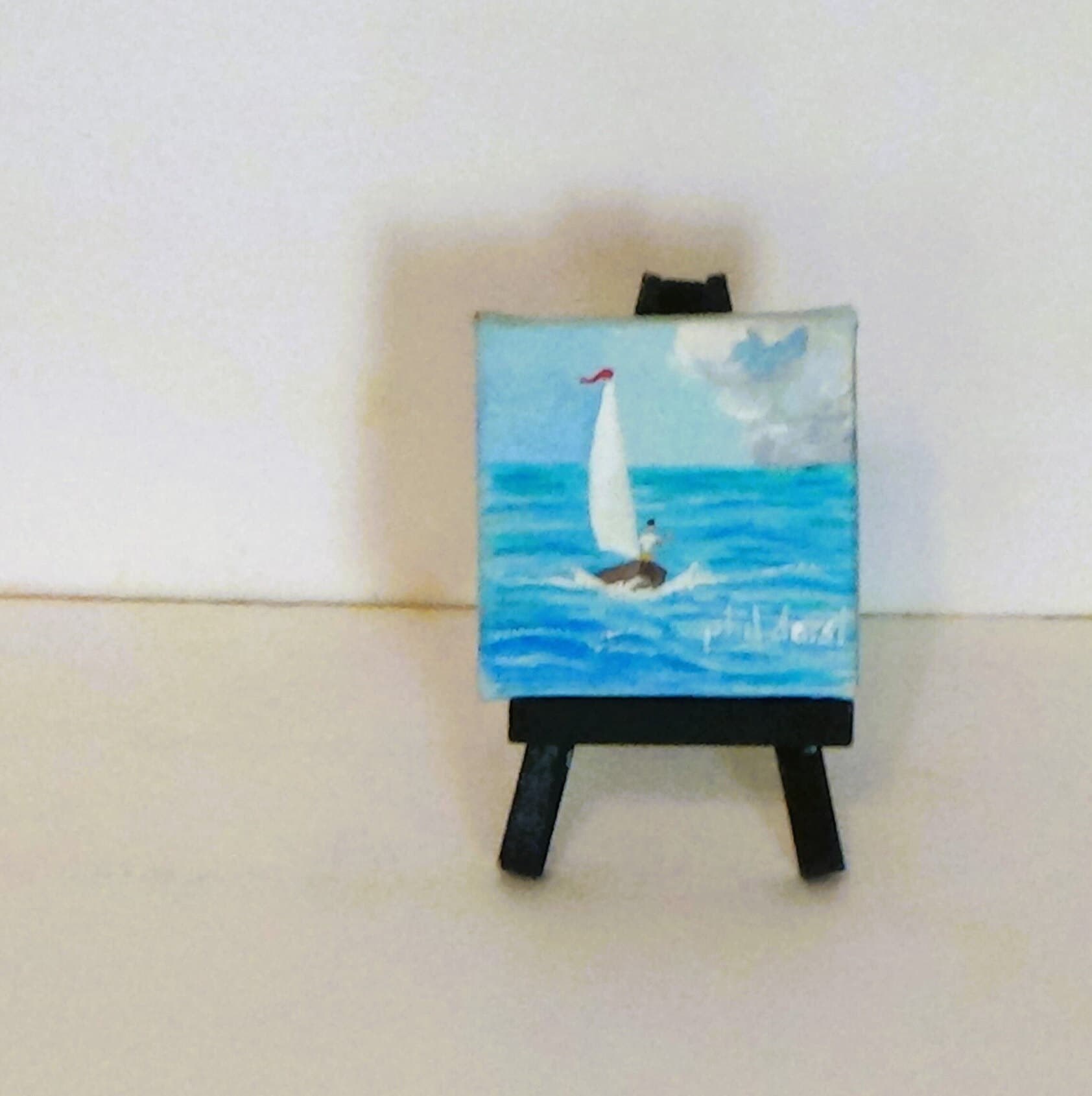 Sailboat on the sea