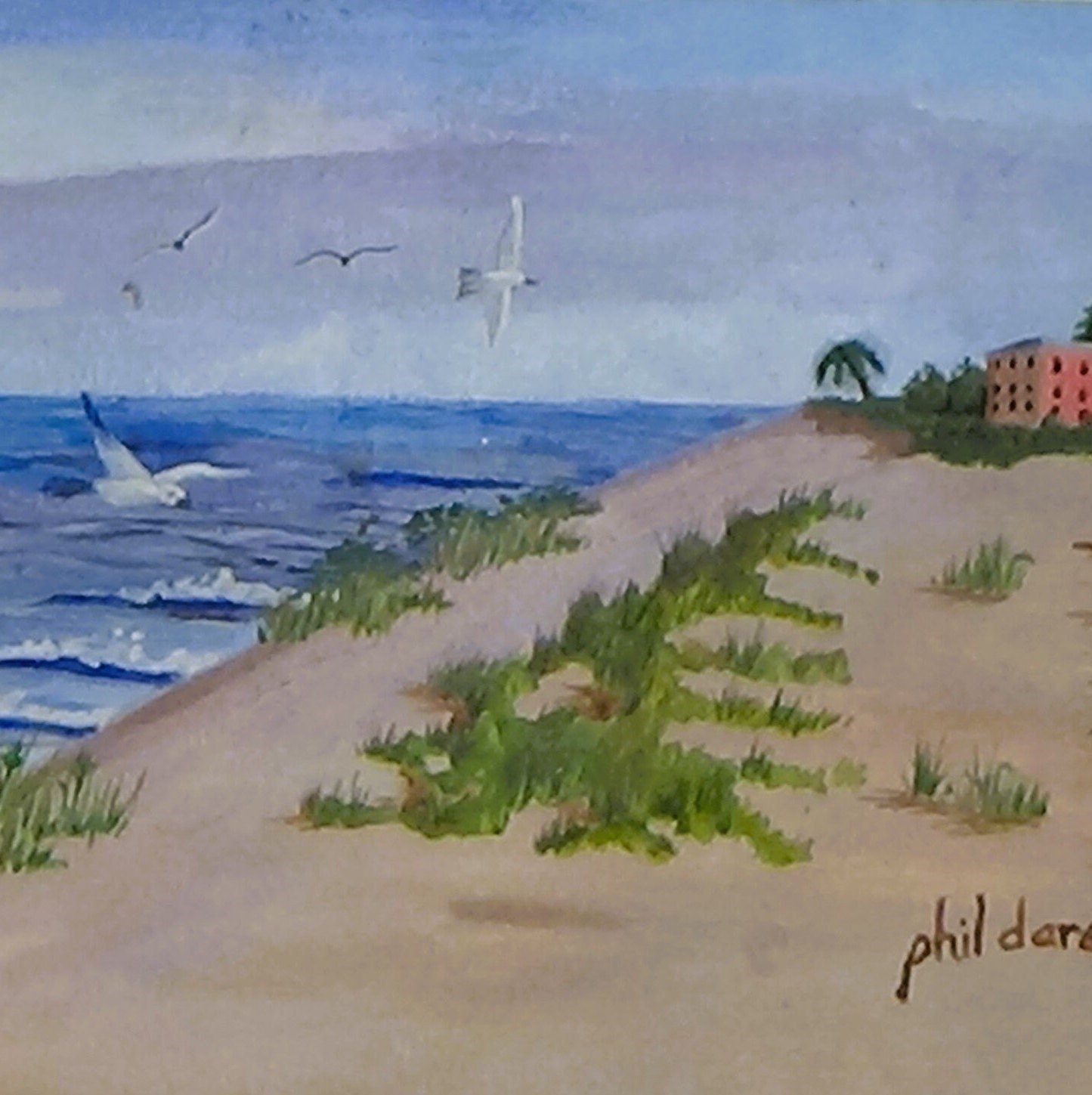Flamingo Hotel on the beach