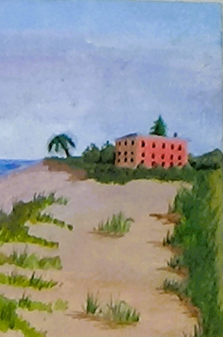Flamingo Hotel on the beach, view 3