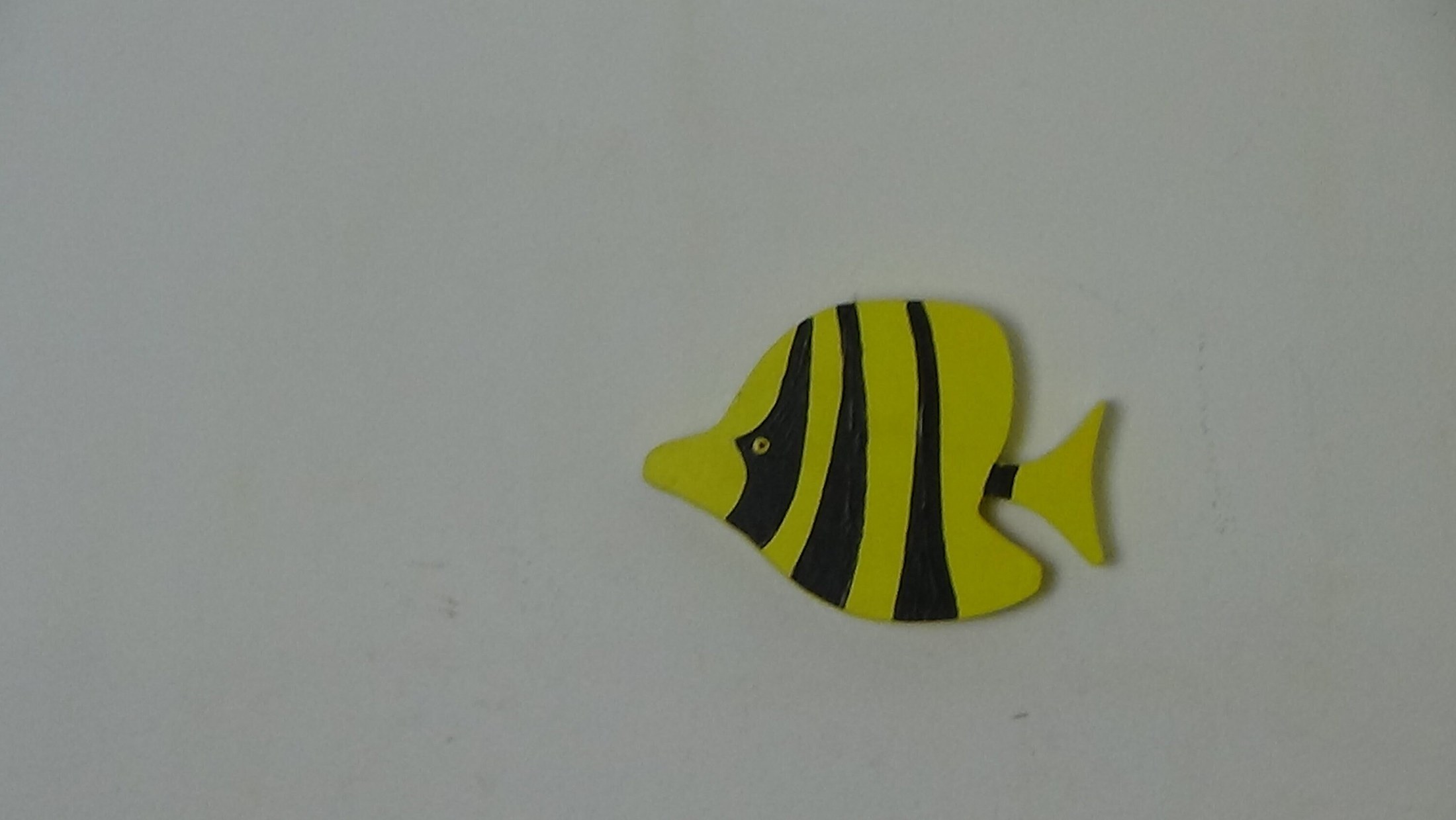 Whimsical Angie the Angel Fish Handcrafted