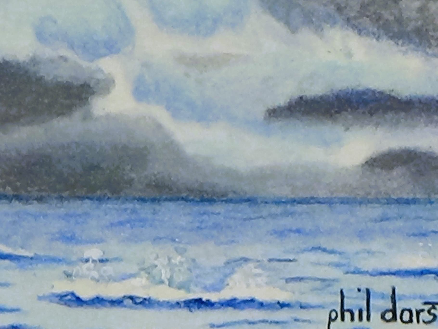 Whitecaps kicking up in the Gulf