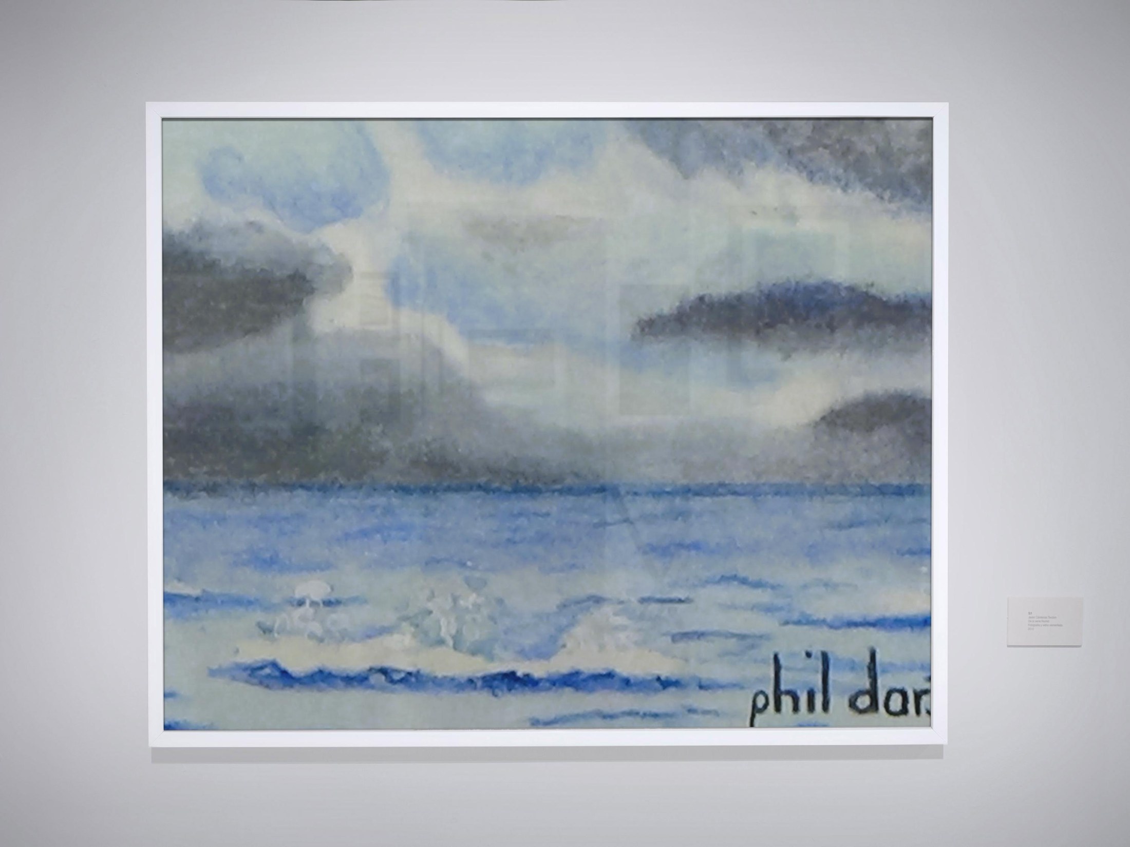 Whitecaps kicking up in the Gulf, view 2