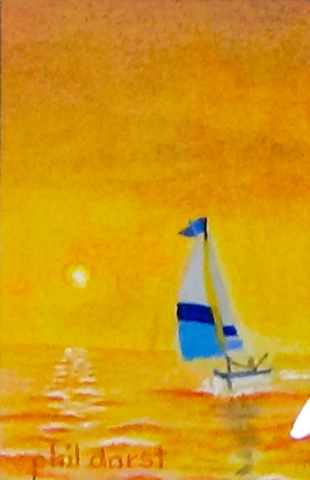 Sailboat on the Gulf