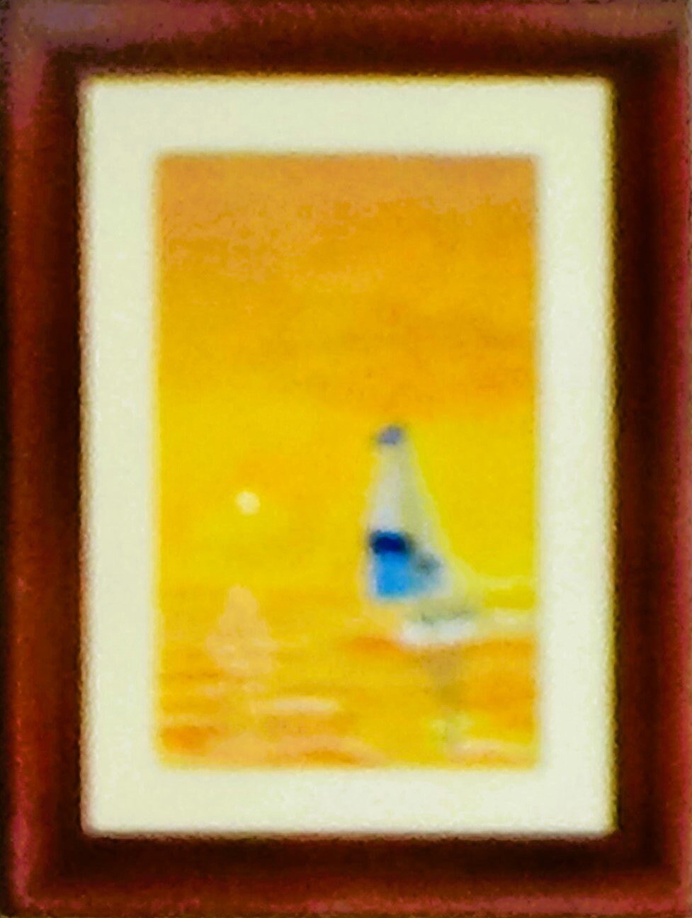 Sailboat on the Gulf, view 4