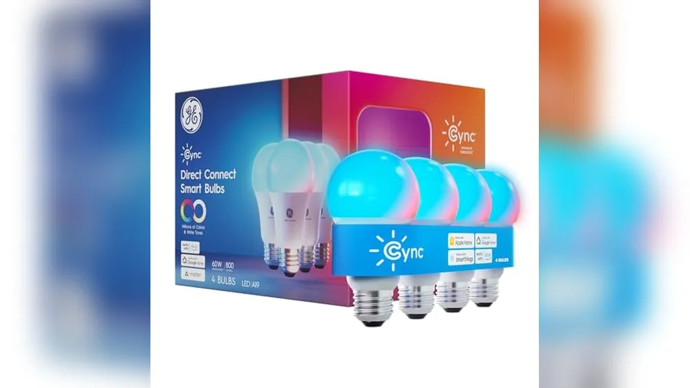 Smart light bulbs ready for apartment lighting