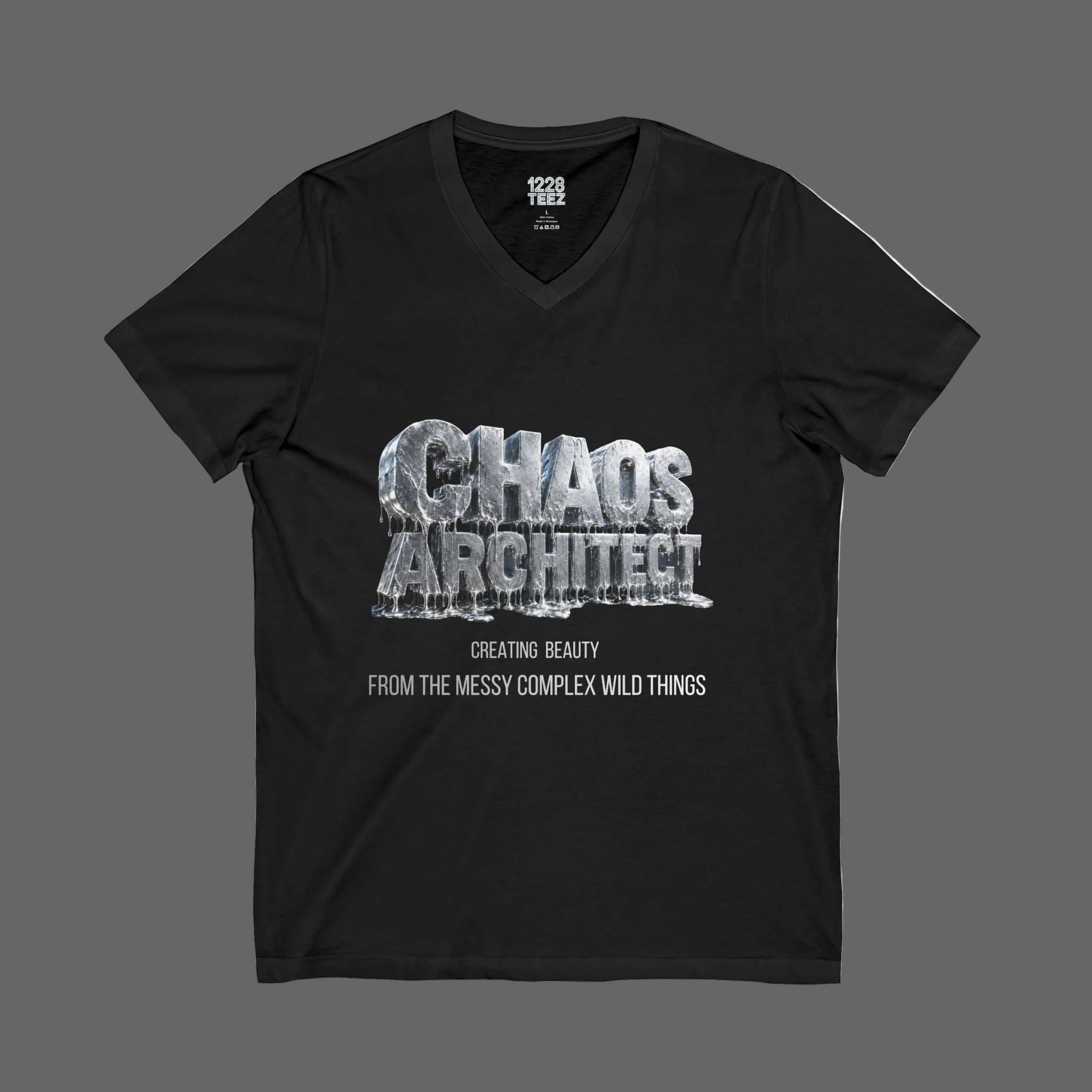1228Teez Chaos Architect graphic tee