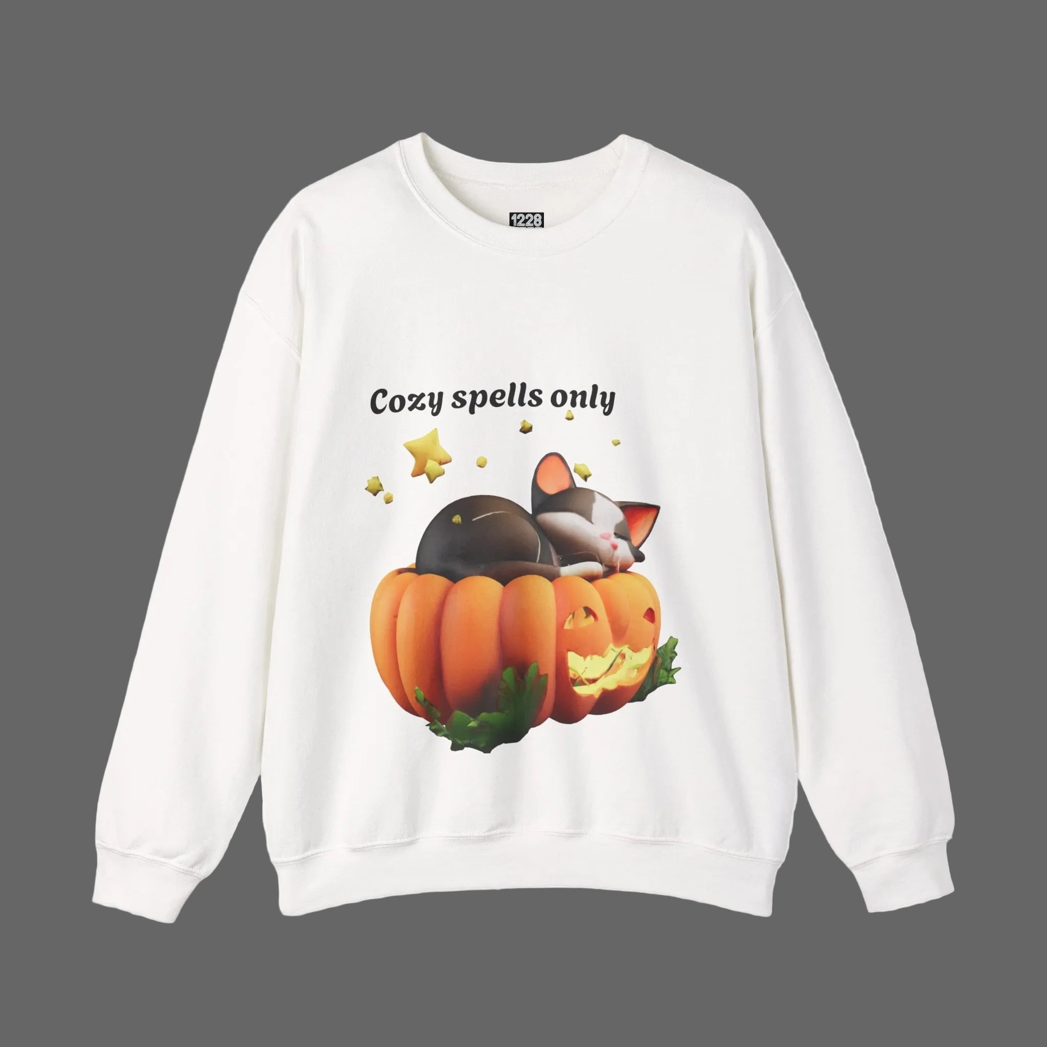 1228Teez Cozy Spells seasonal graphic tee