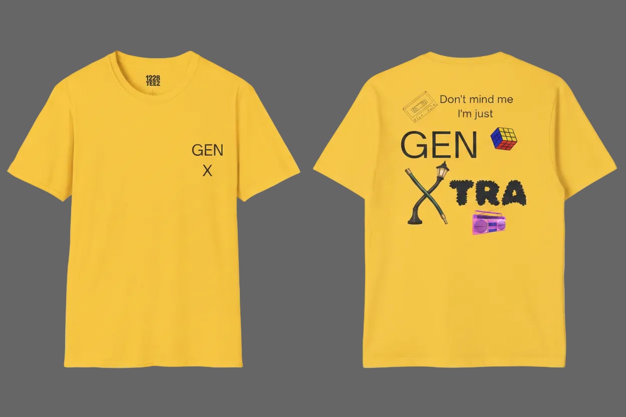 1228Teez Gen Xtra graphic tee