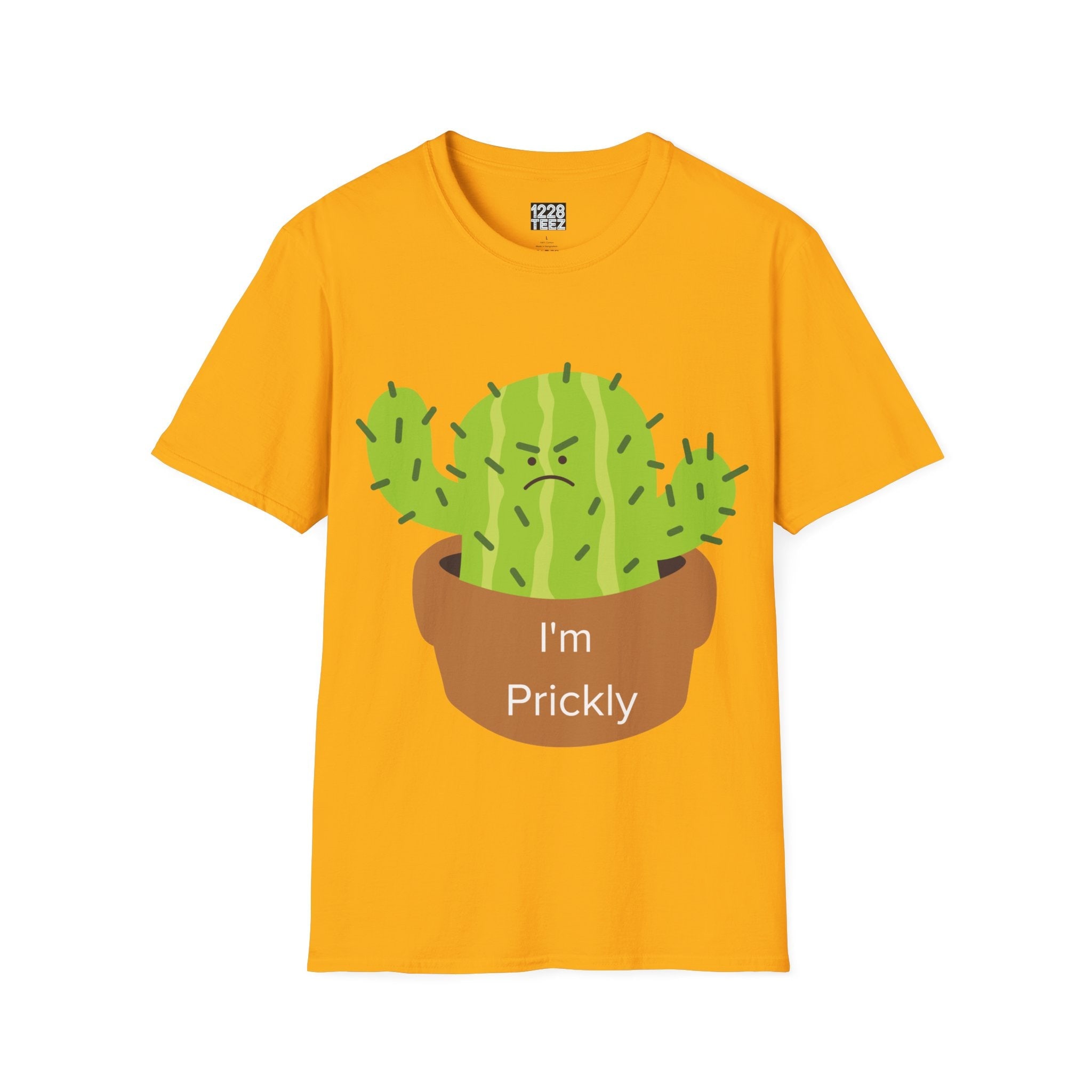 1228Teez I'm Prickly graphic tee