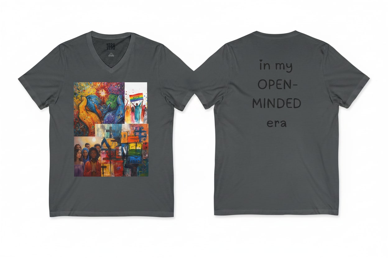 1228Teez Open-Minded Era graphic tee