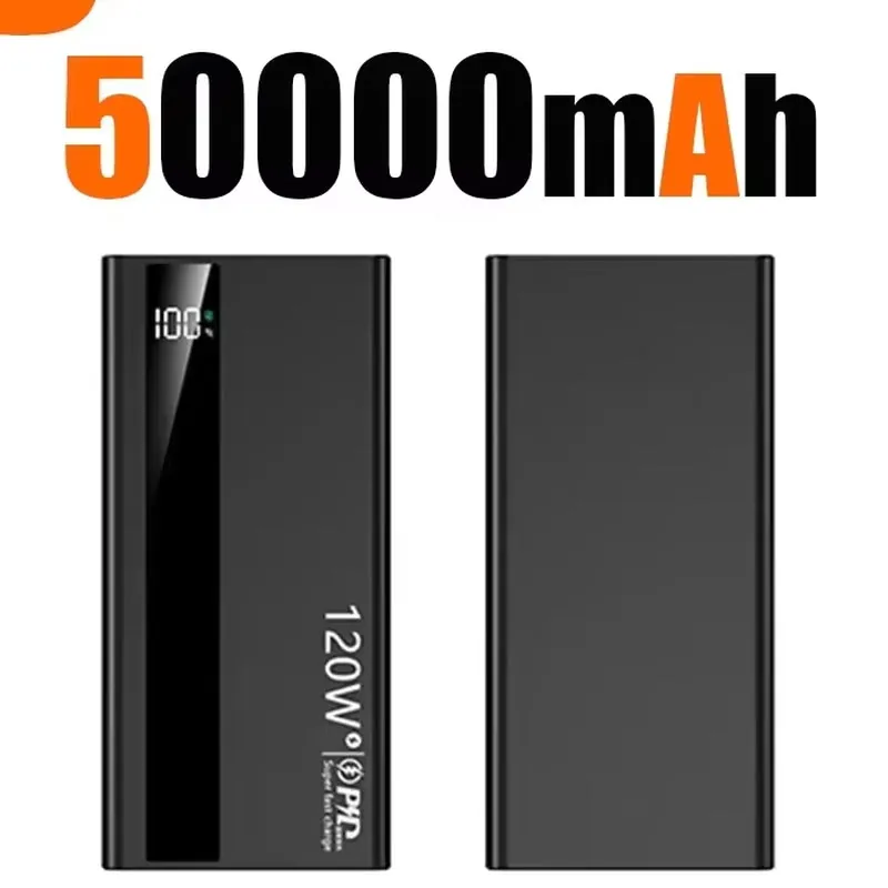 200000mAh Power Bank 120W Fast Charging Portable High Capacity Charger