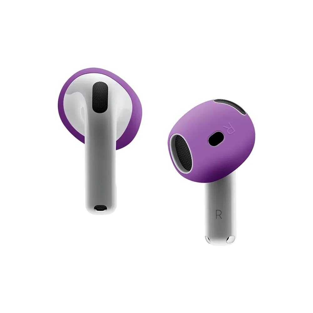 AirPods 4 Silicone Case Cover Protective Skin with Ear Tips Anti-Slip