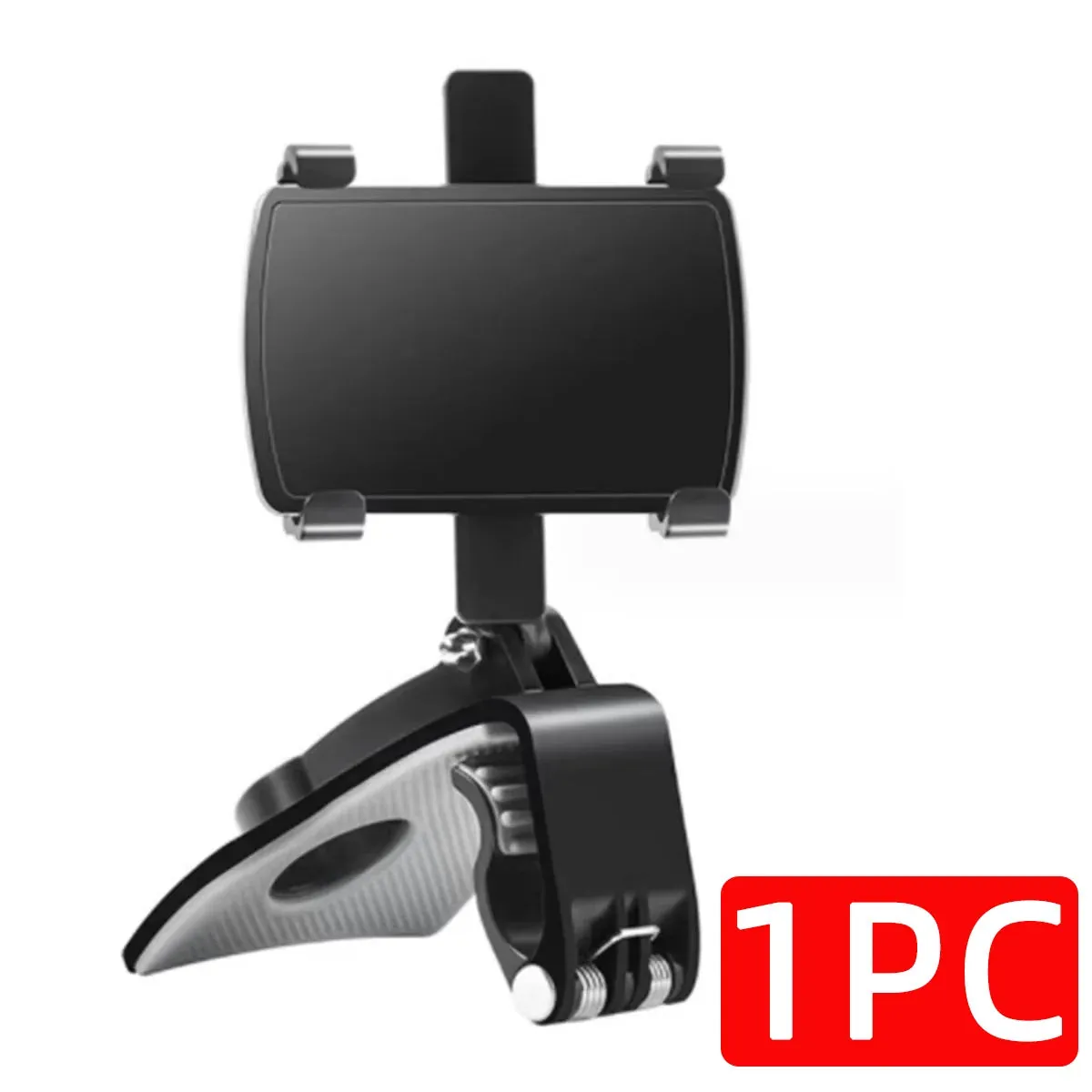 Car Dashboard Phone Holder 360 Rotation Sunshade Mount Adjustable Stand