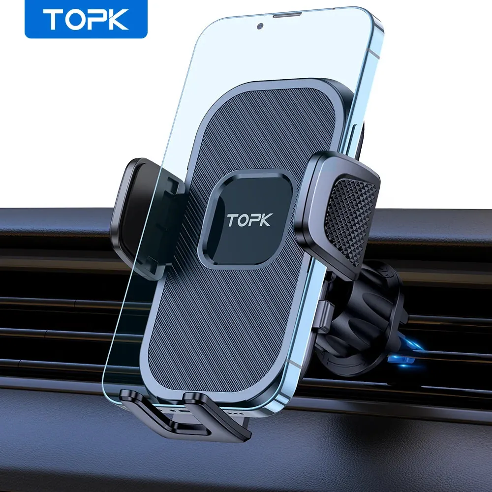 Car Phone Holder Air Vent Dashboard Windshield Mount Adjustable 360 Stand