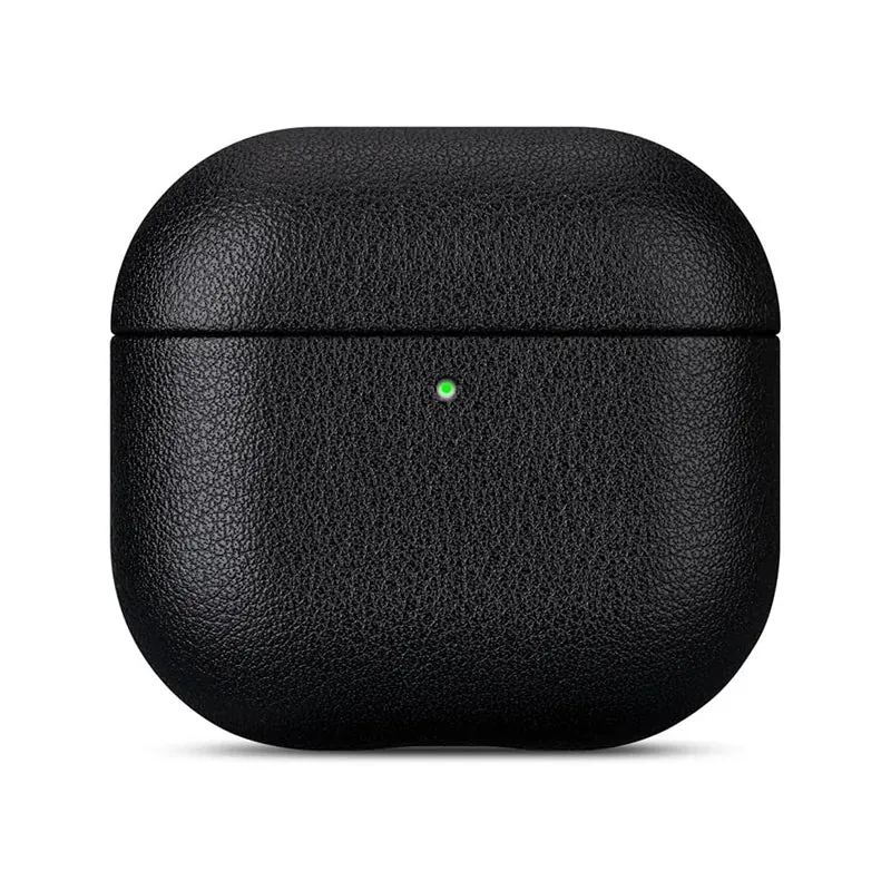 Genuine Leather AirPods 4 Case Premium Protective Cover Luxury Design