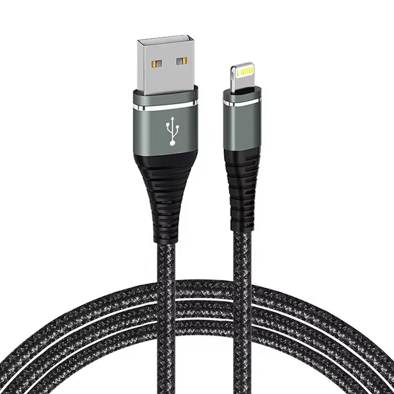 Lightning Cable Fast Charging iPhone Cord Nylon Braided MFi Certified