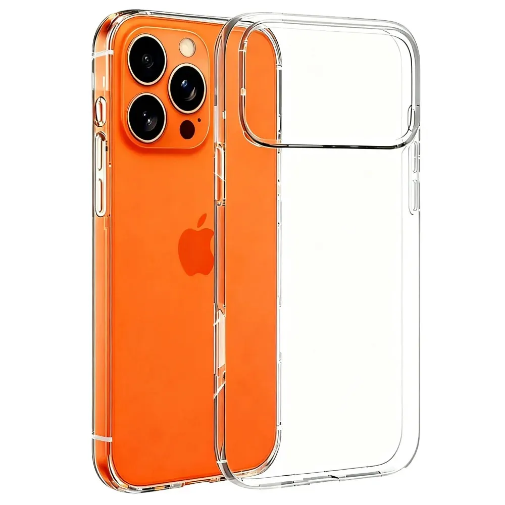 Ultra Thin Clear TPU iPhone Case Transparent Soft Shockproof Cover