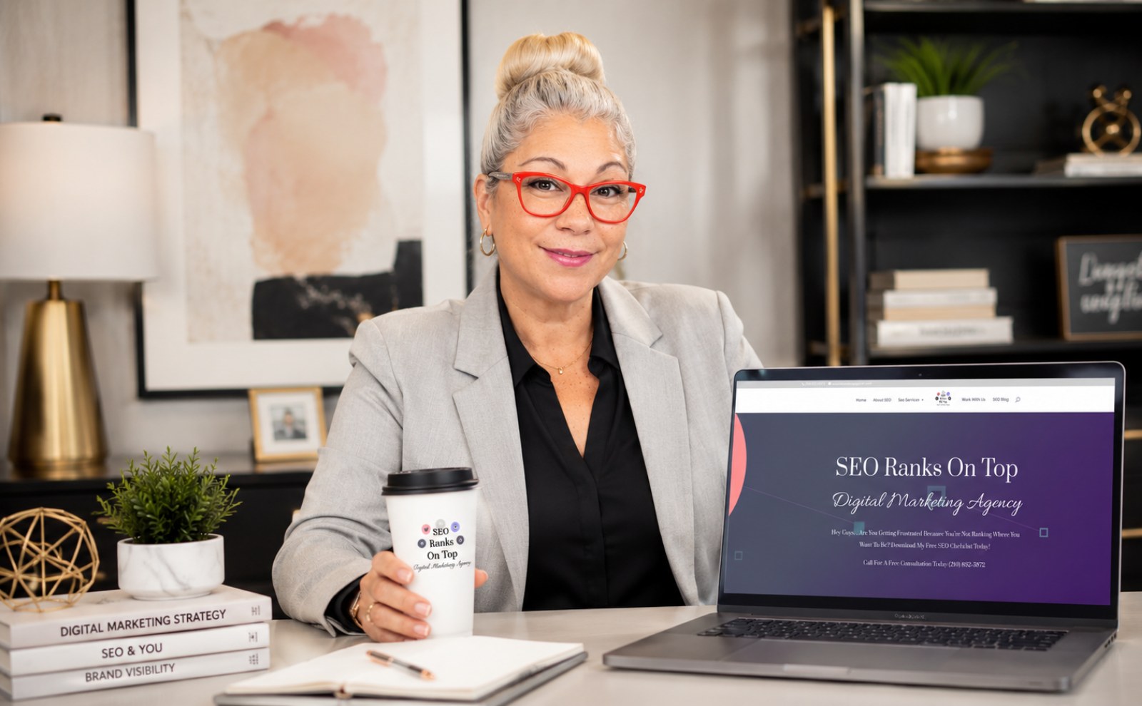 Jackie Beaman planning a new website